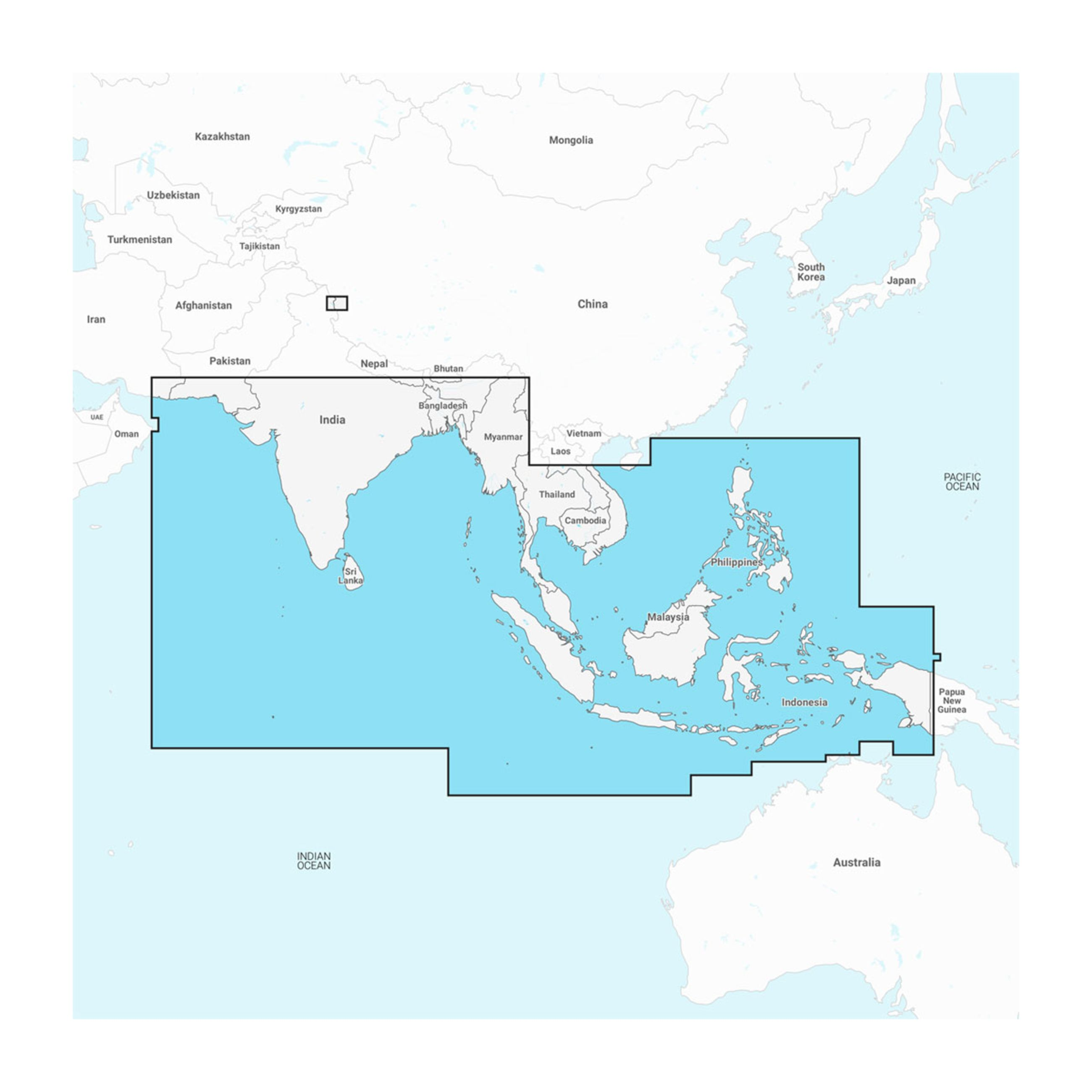 Navionics Boating App | Indian Ocean And South China - Marine Charts