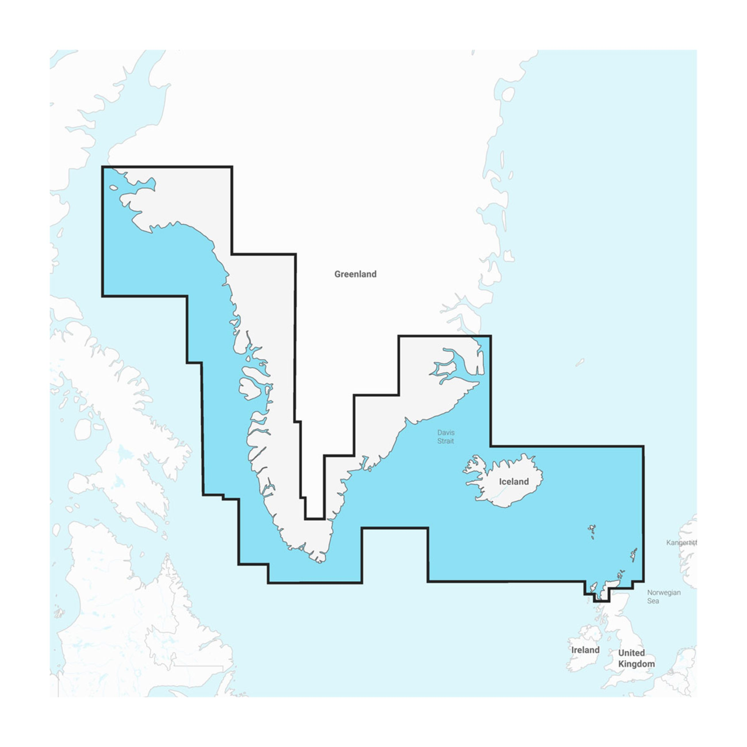 Navionics Boating App | Greenland & Iceland - Marine Charts