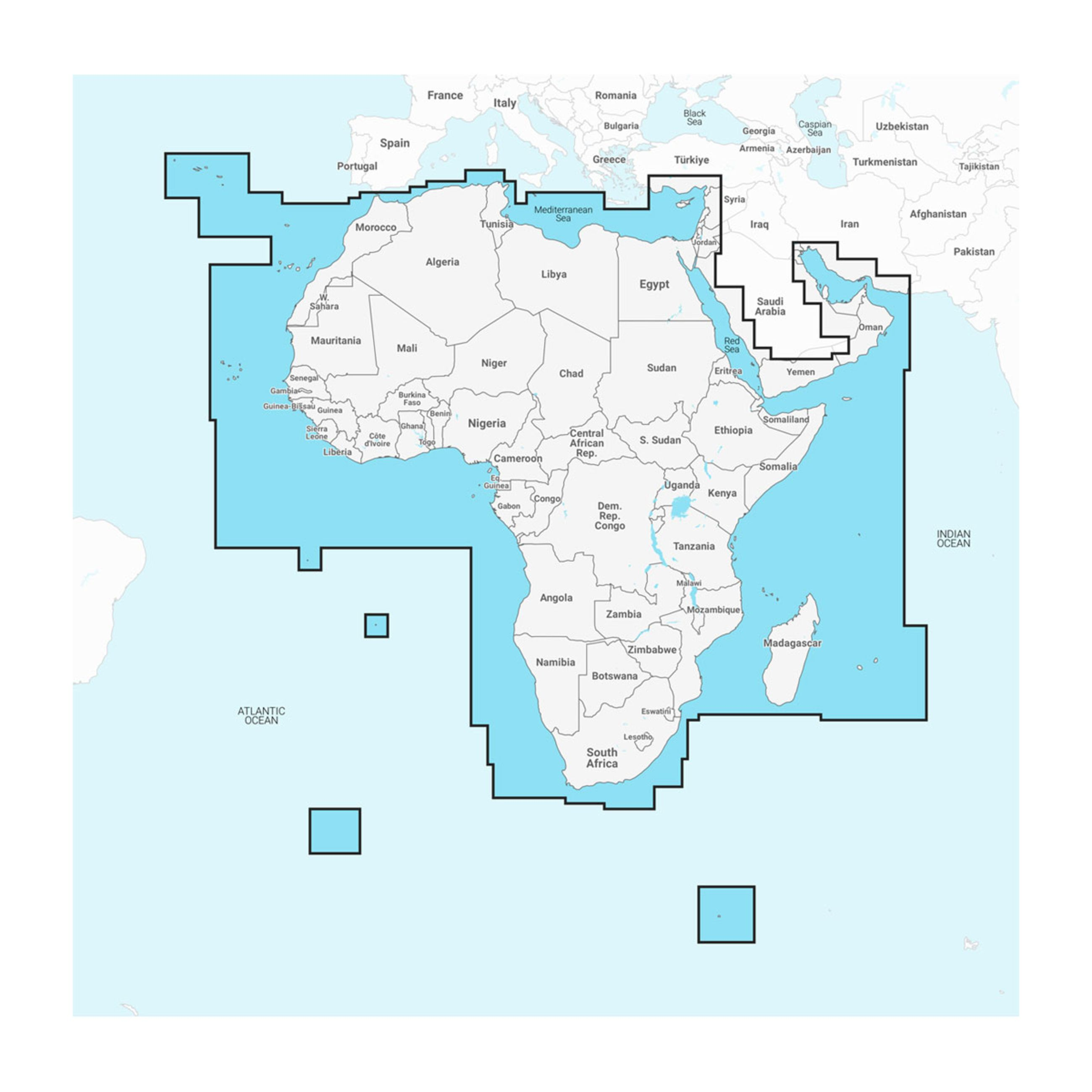 Navionics Boating App | Africa & Middle East - Marine Charts