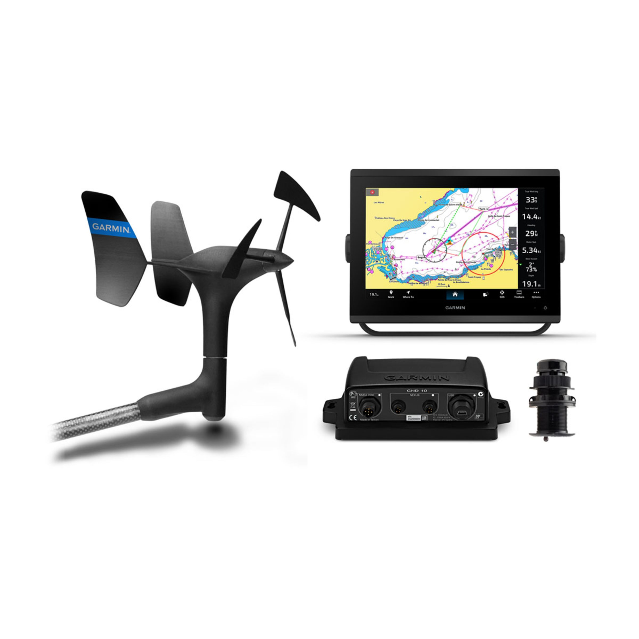 Gpsmap 1223 Sailing Bundle