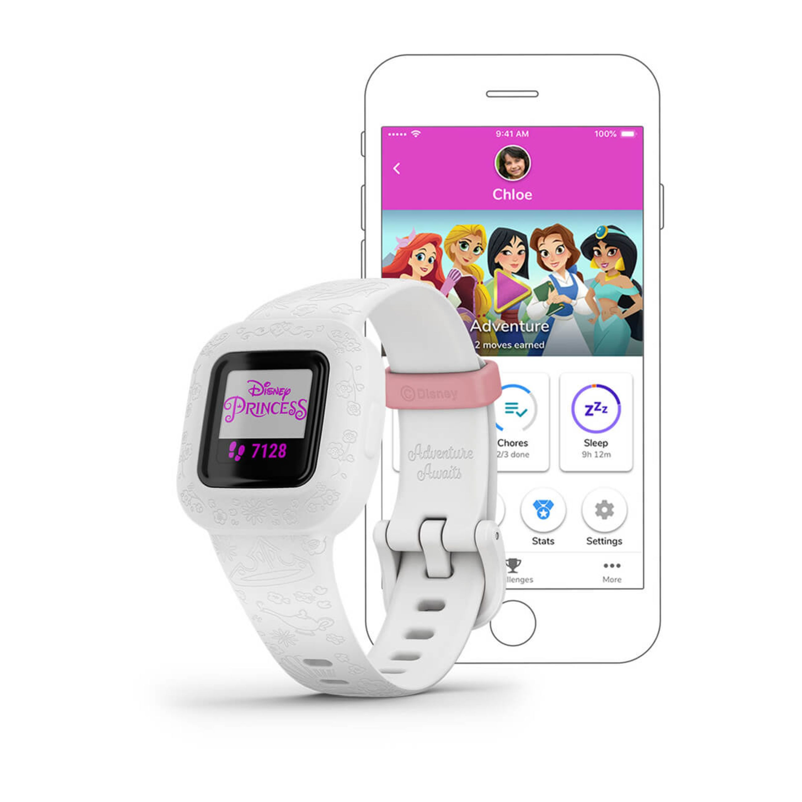 Garmin VíVofit Jr. 3 | Disney Princess Kids Fitness Tracker
