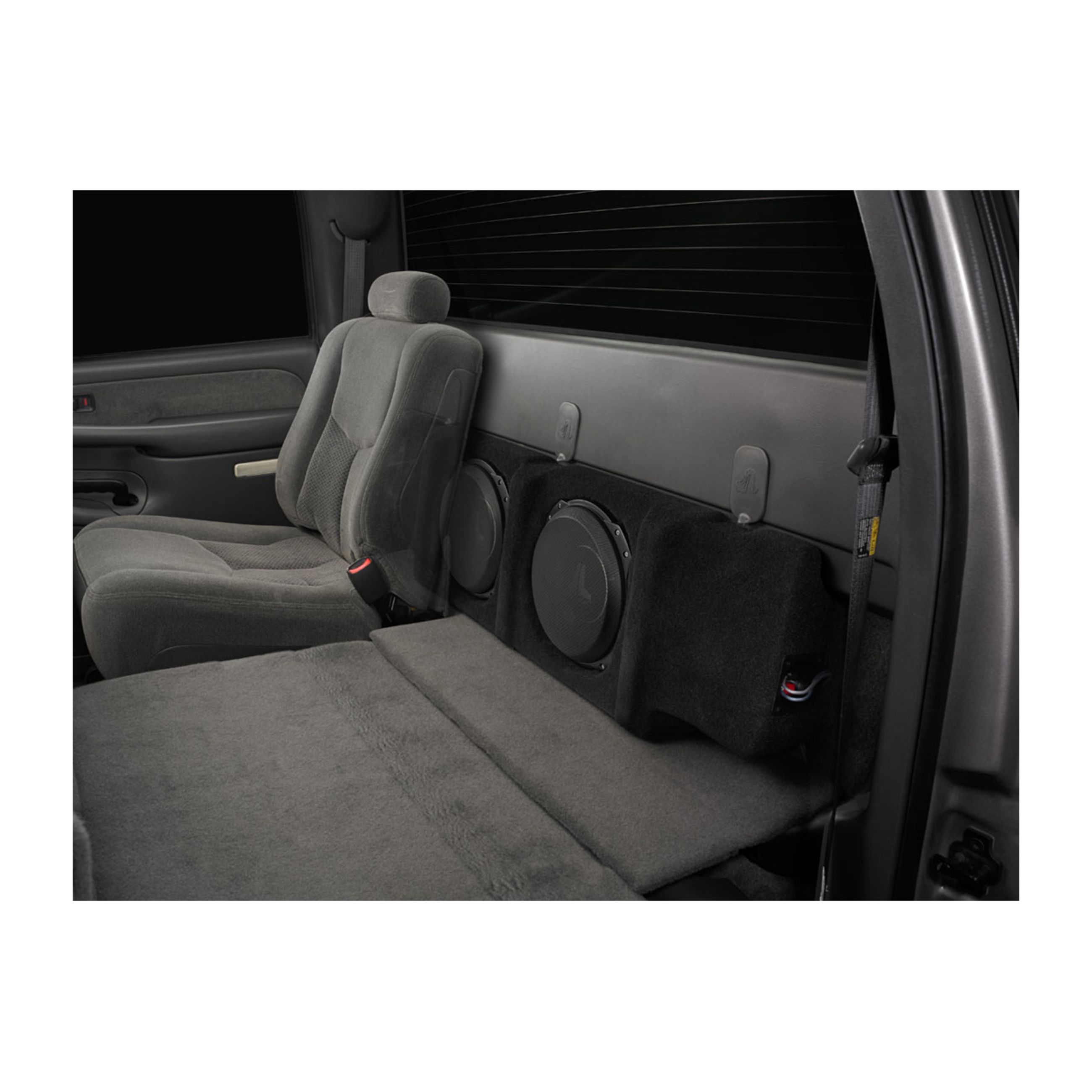 Stealthbox Enclosed Subwoofer For Chevrolet Silverado, Gmc Sierra Crew Cab Trucks And Crew Cab "Classic" Trucks | Garmin - Image 2