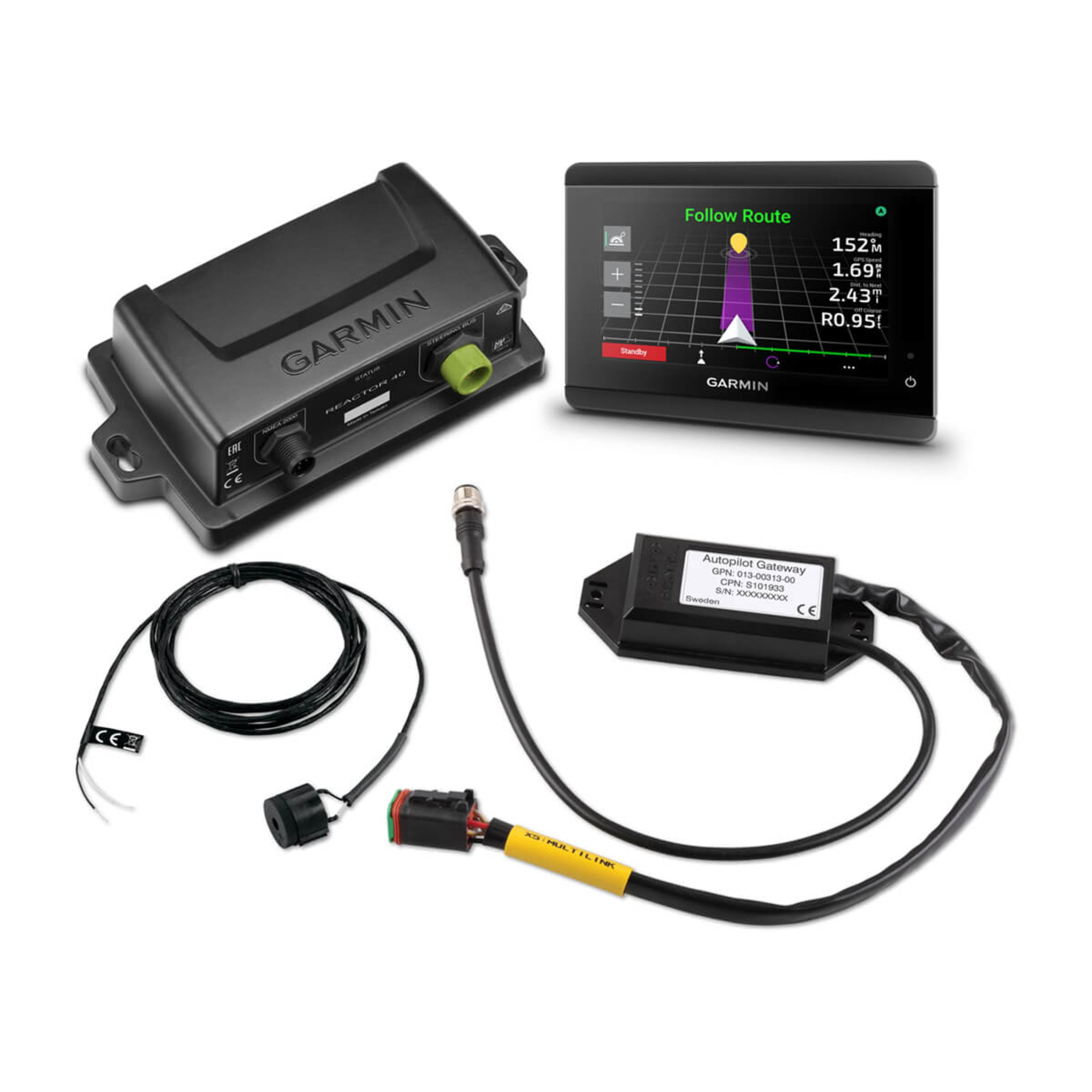 Garmin Reactor 40 Steer-By-Wire Corepack For Volvo-Penta With Ghc 50