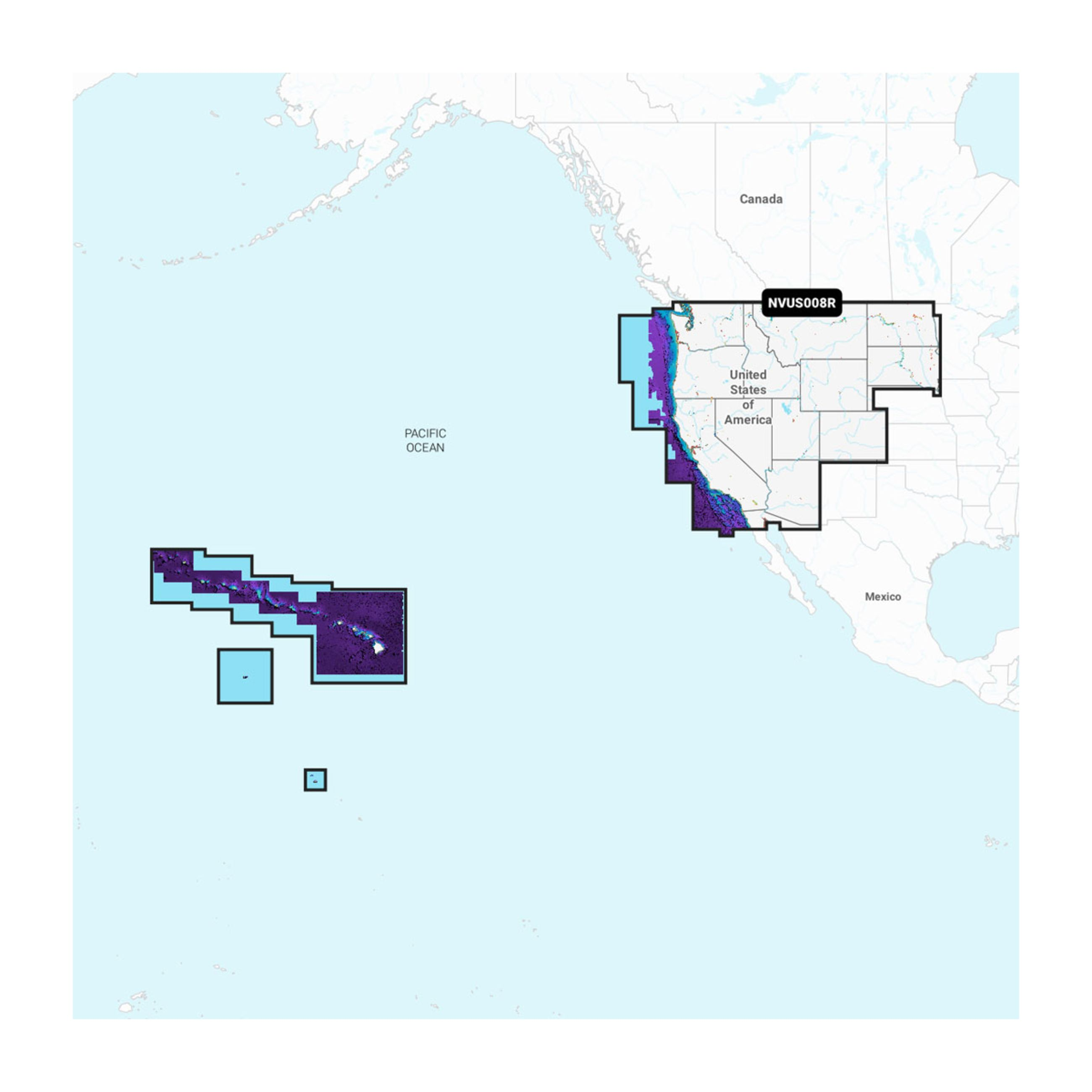 Garmin Navionics U.S. West - Inland And Coastal Marine Charts