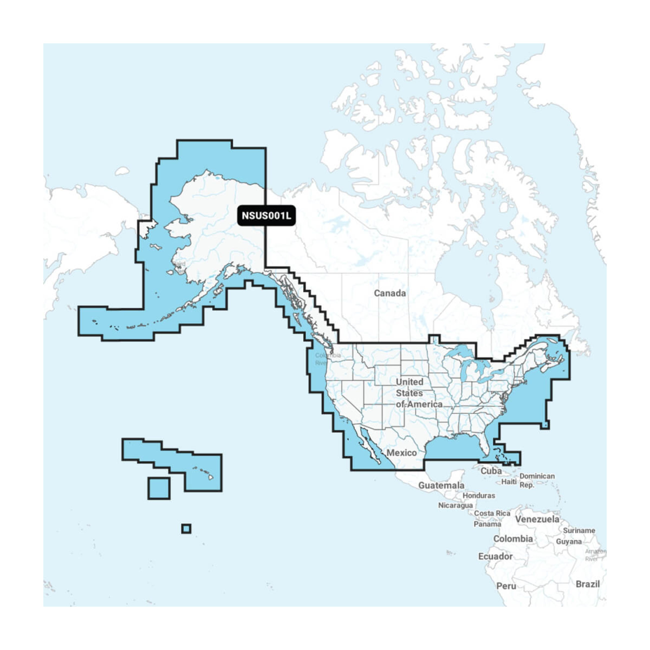 Garmin Navionics - U.S. & Coastal Canada - Lakes, Rivers And Coastal Marine Charts