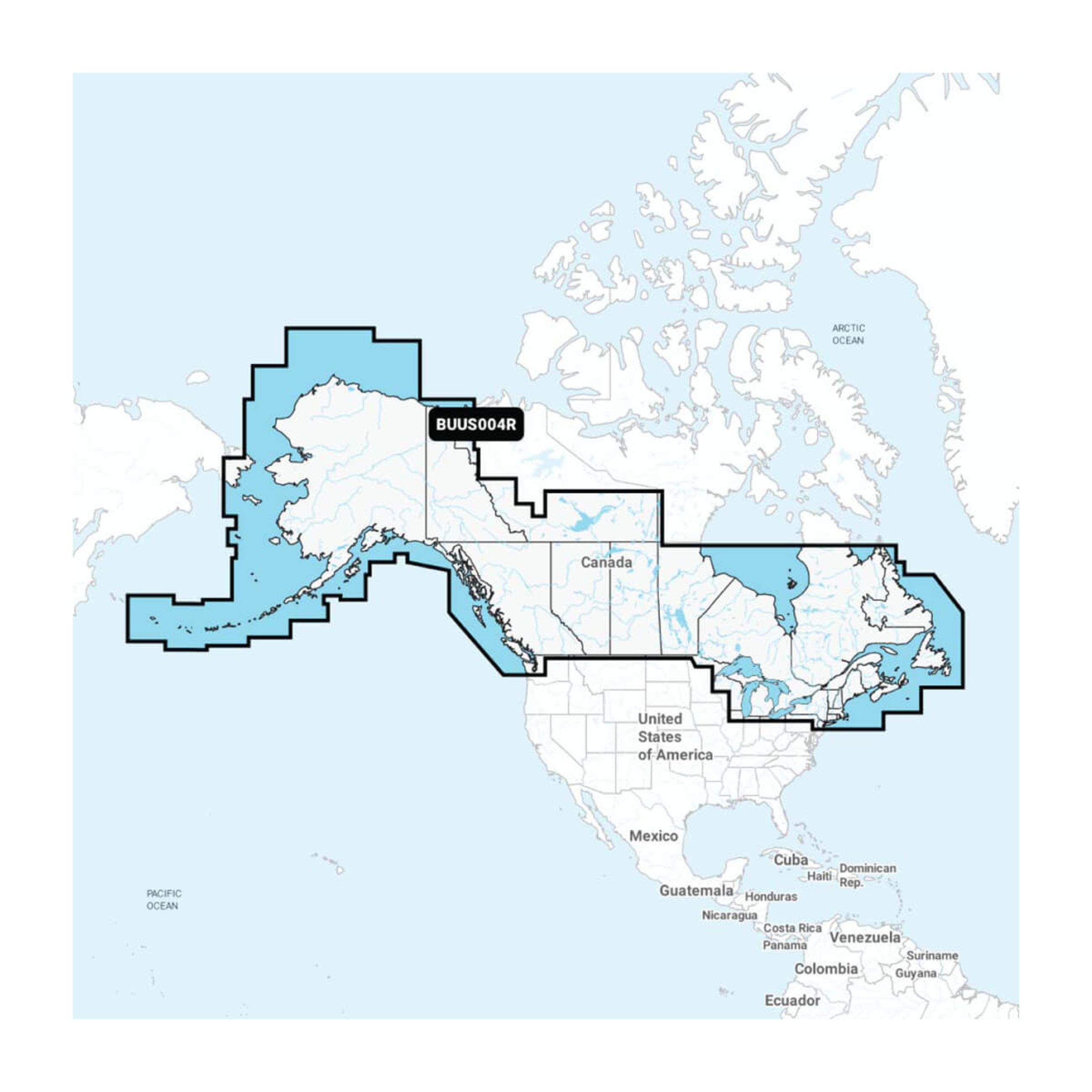 Garmin Navionics - Canada & Alaska Built-In Chart Updates