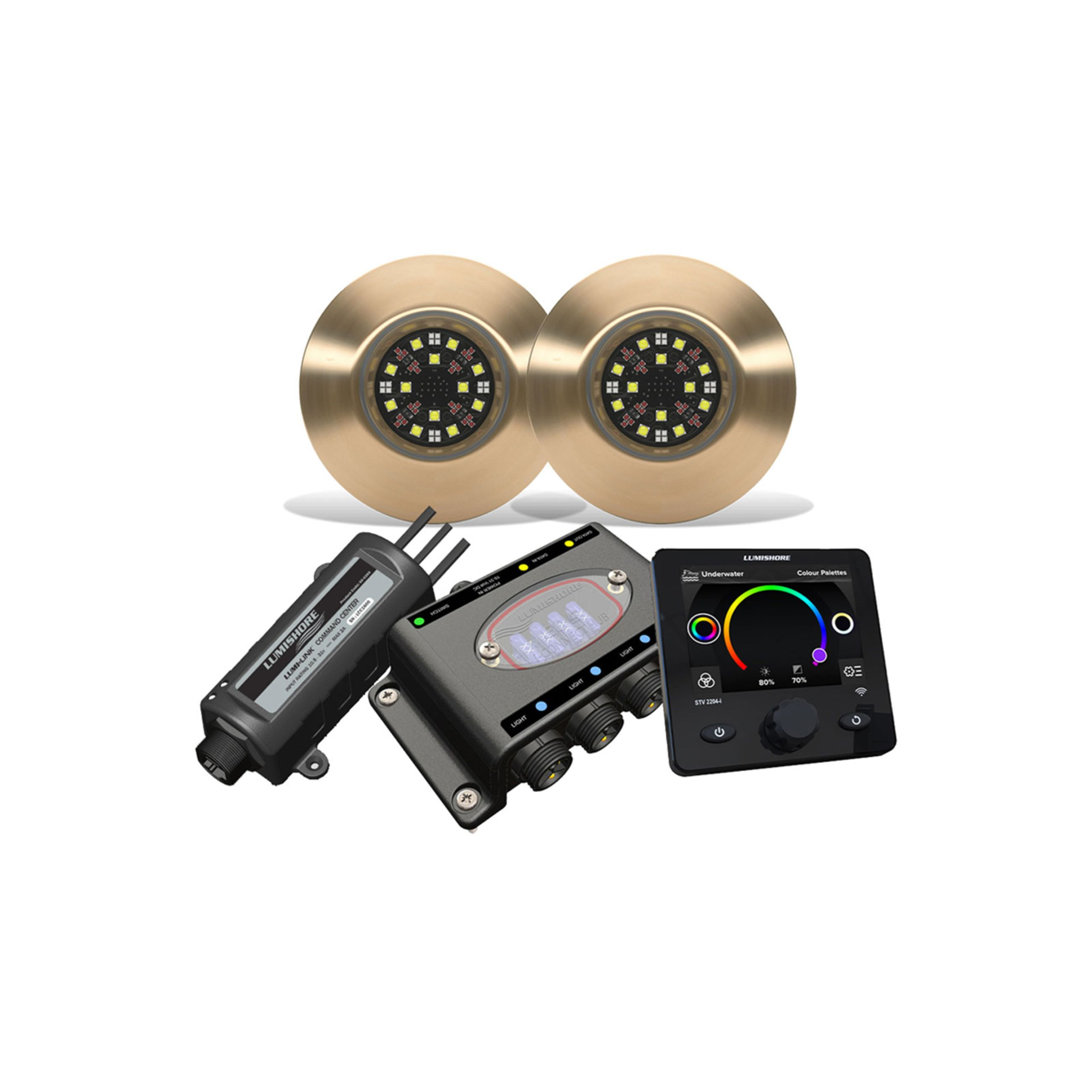 Garmin Lumishore Tix404 Underwater Interchangeable Thru-Hull