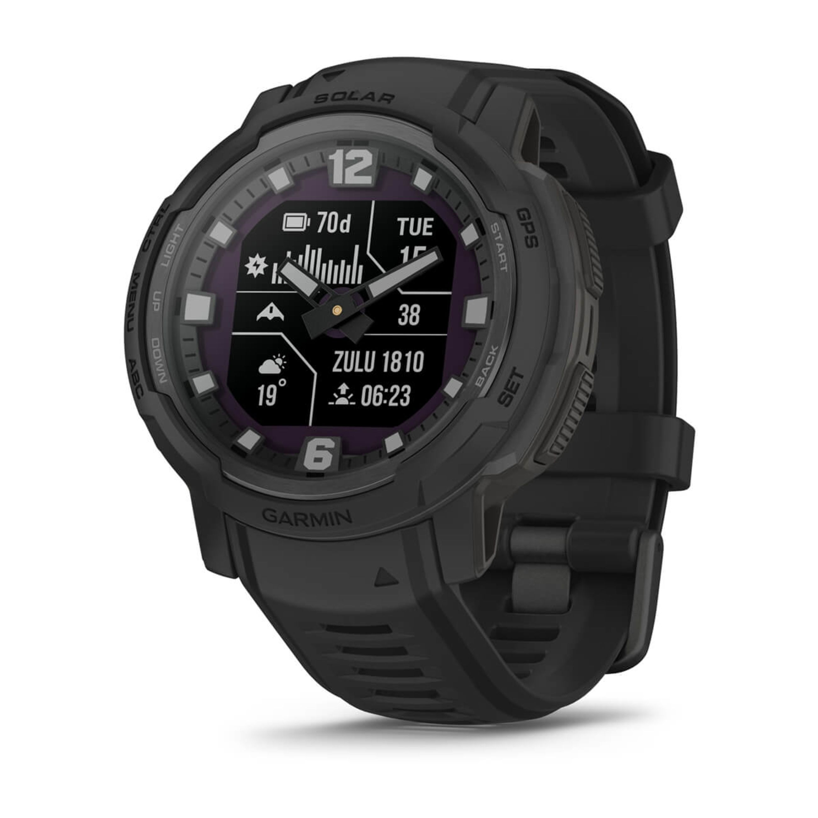 Garmin Instinct Crossover Solar - Tactical Edition Watch