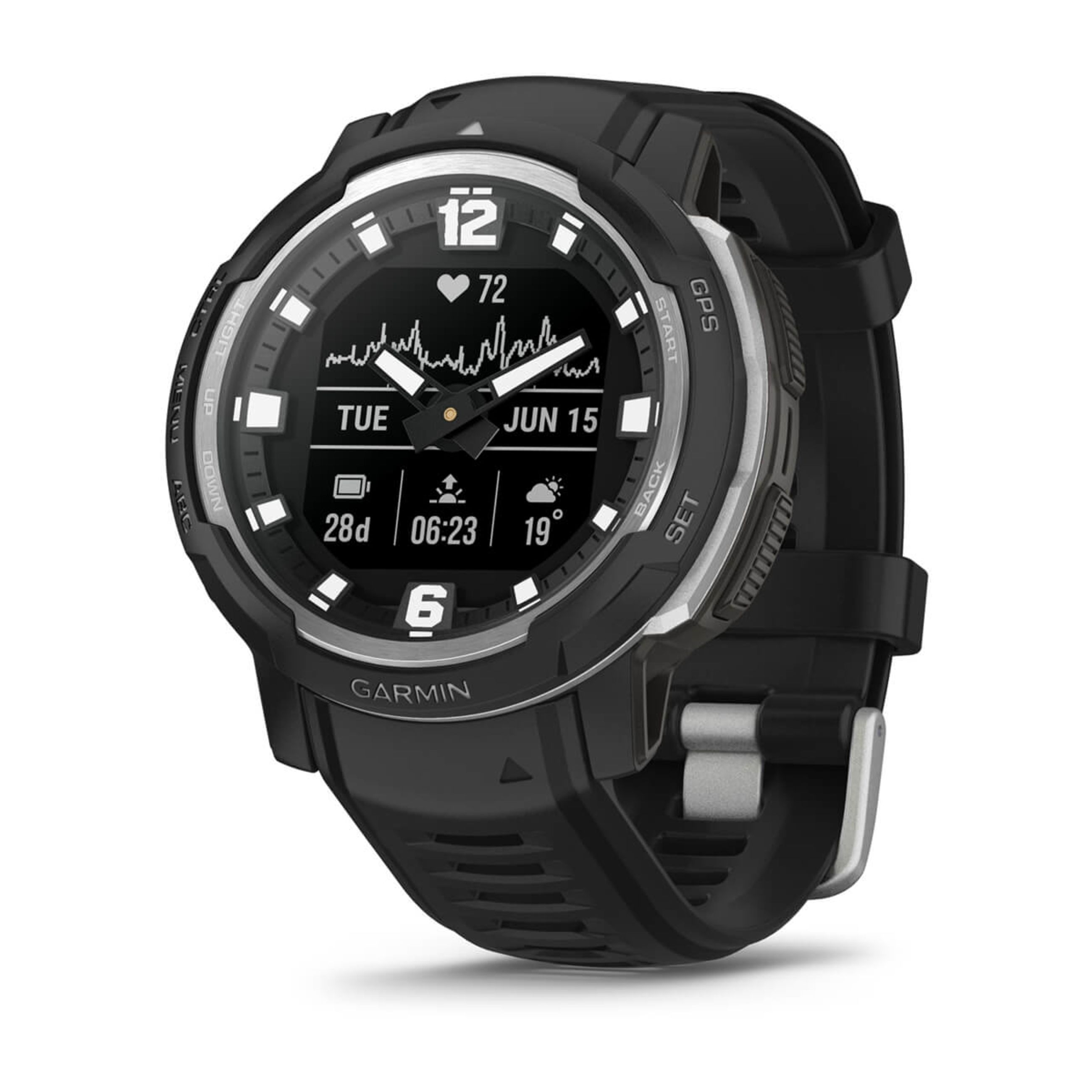 Garmin Instinct Crossover | Rugged Hybrid Smartwatch