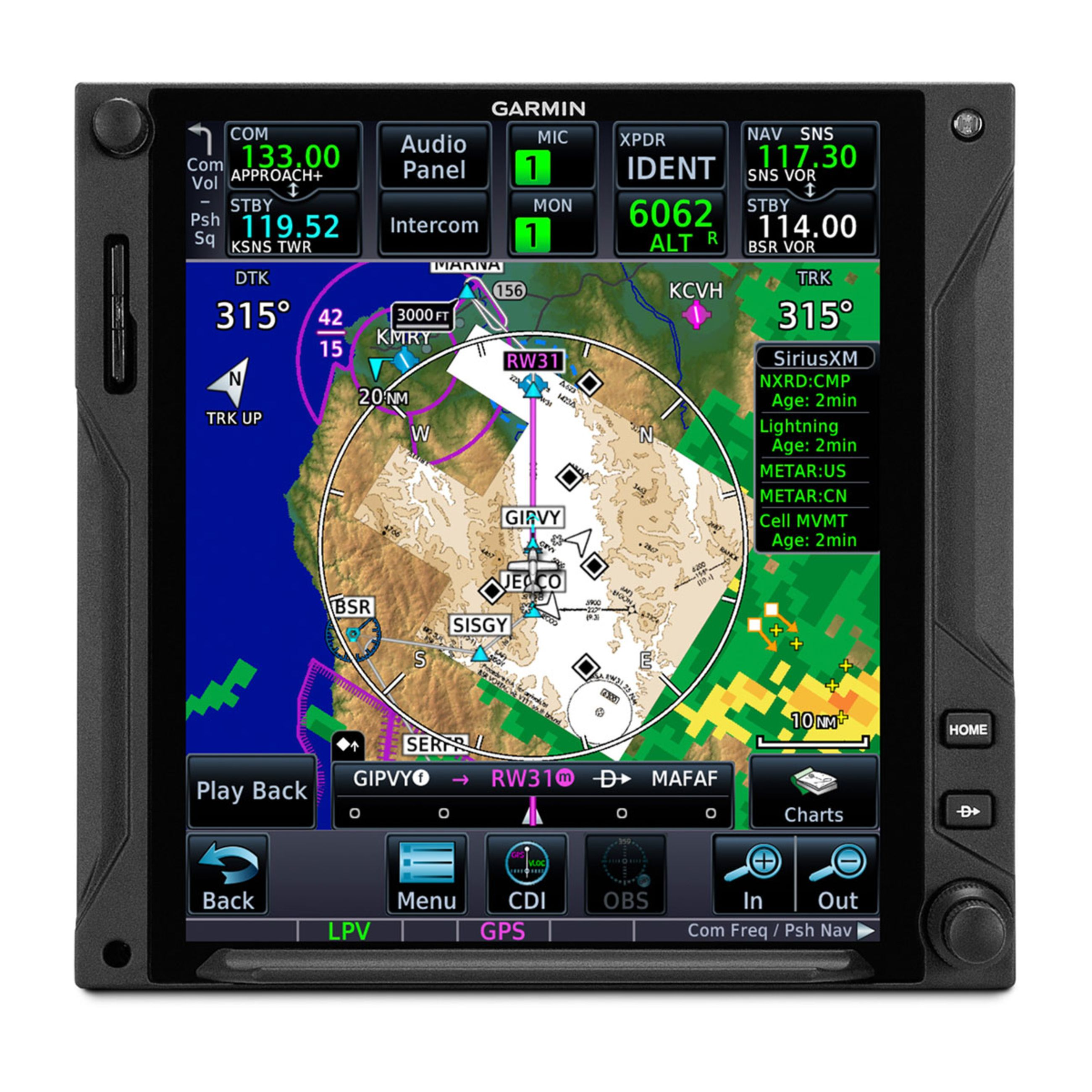 Garmin Gtn 750Xi | Touchscreen Flight Navigator