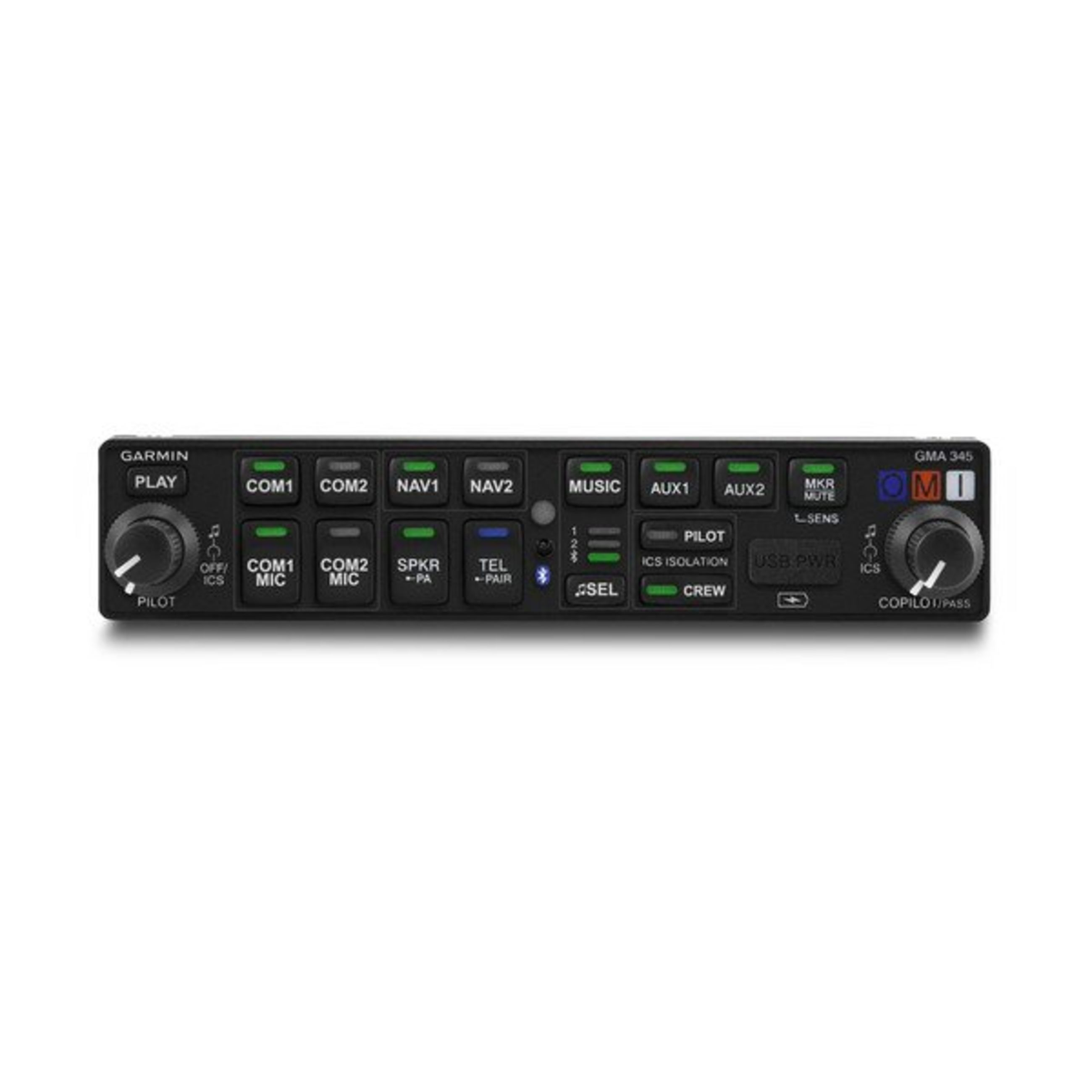 Garmin Gma 345 | Aviation Audio Panel With Bluetooth