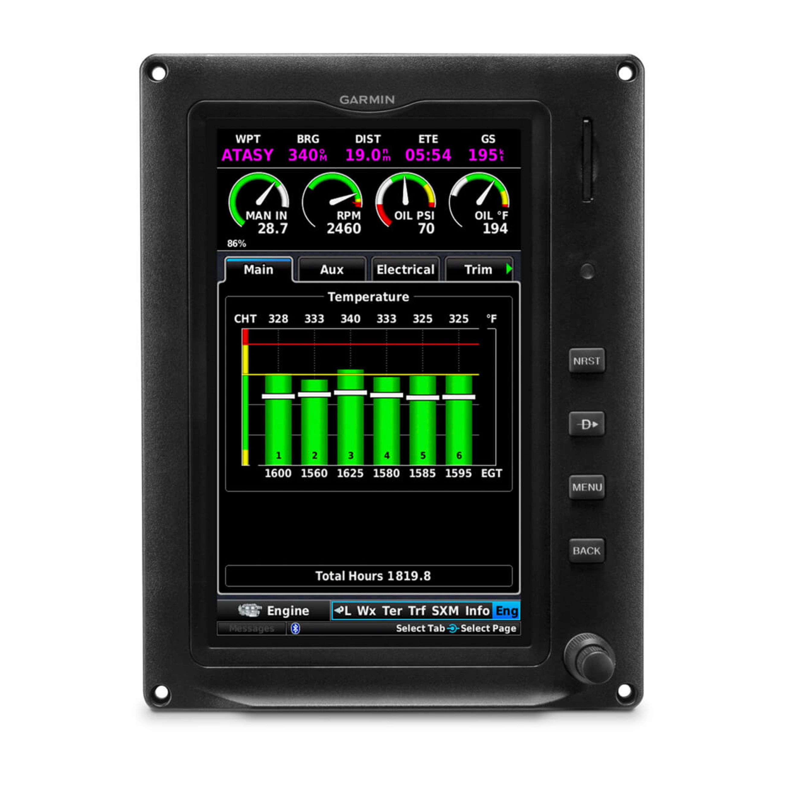 Garmin G3X Touch Flight Displays For Certificated Aircraft