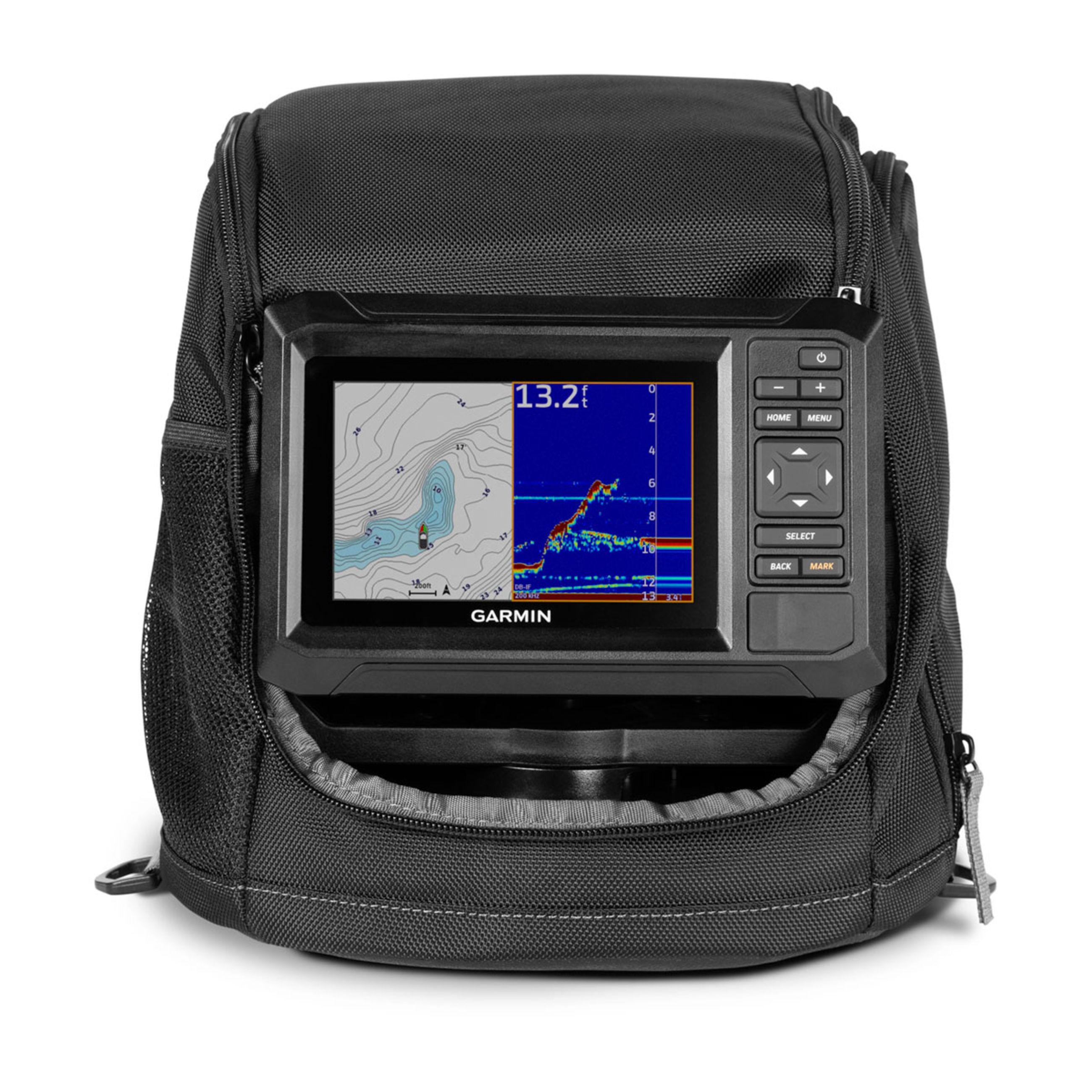 Garmin Echomap Uhd2 5" Ice Fishing Bundle