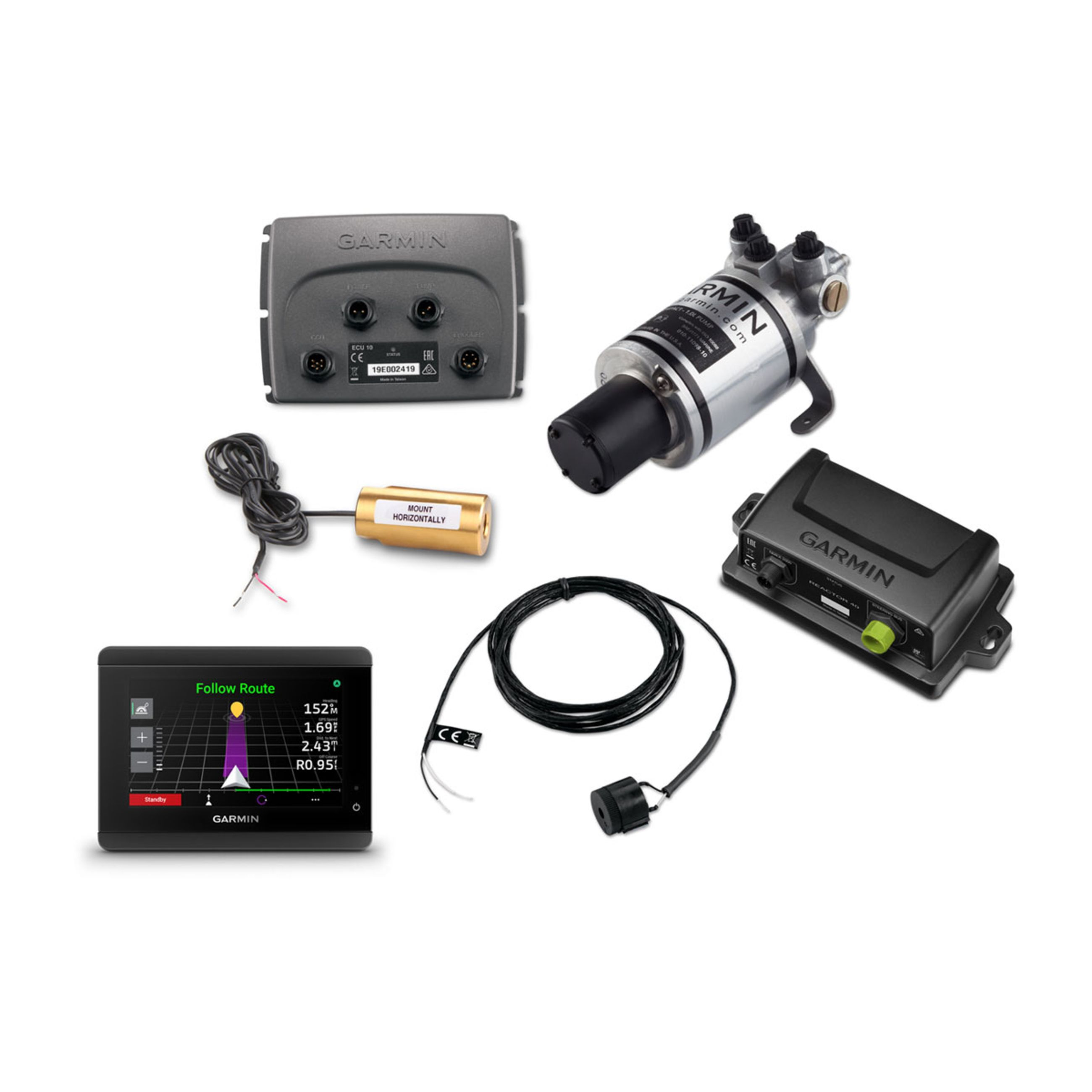 Garmin Compact Reactor 40 Hydraulic Autopilot With Ghc 50 And Shadow Drive Pack