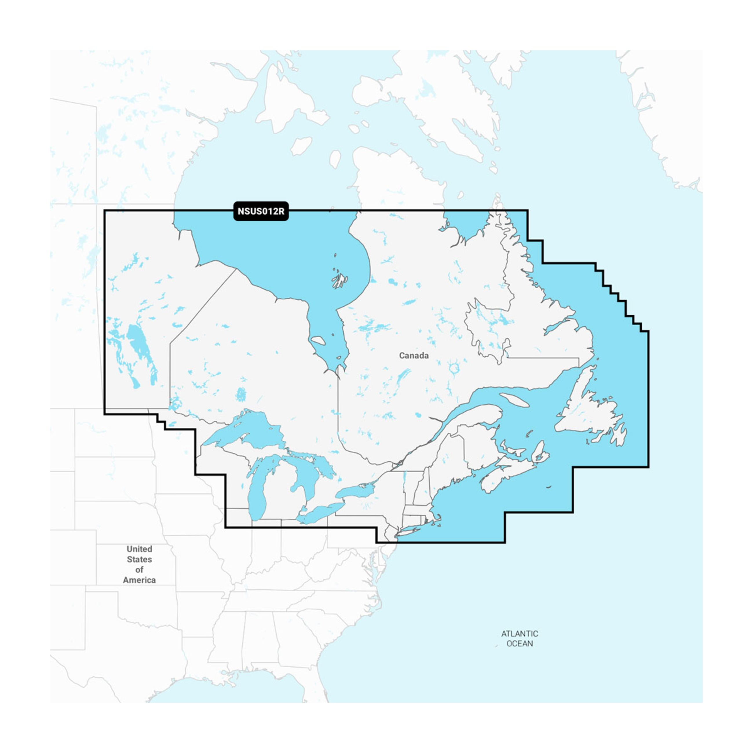 Garmin - Navionics Marine Charts | Canada, East & Great Lakes - Lakes, Rivers And Coastal