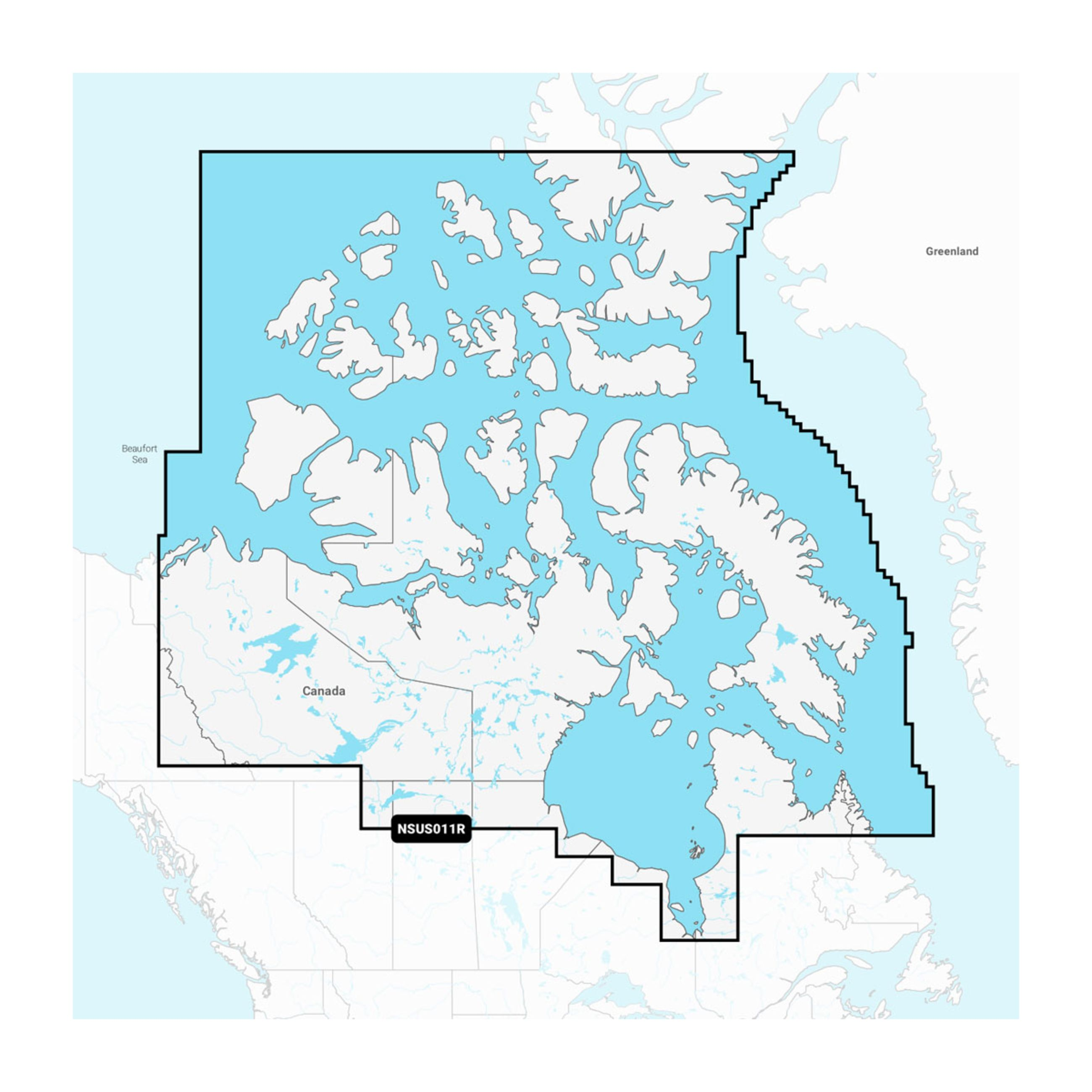 Garmin - Navionics Marine Charts | Canada North - Lakes, Rivers And Coastal