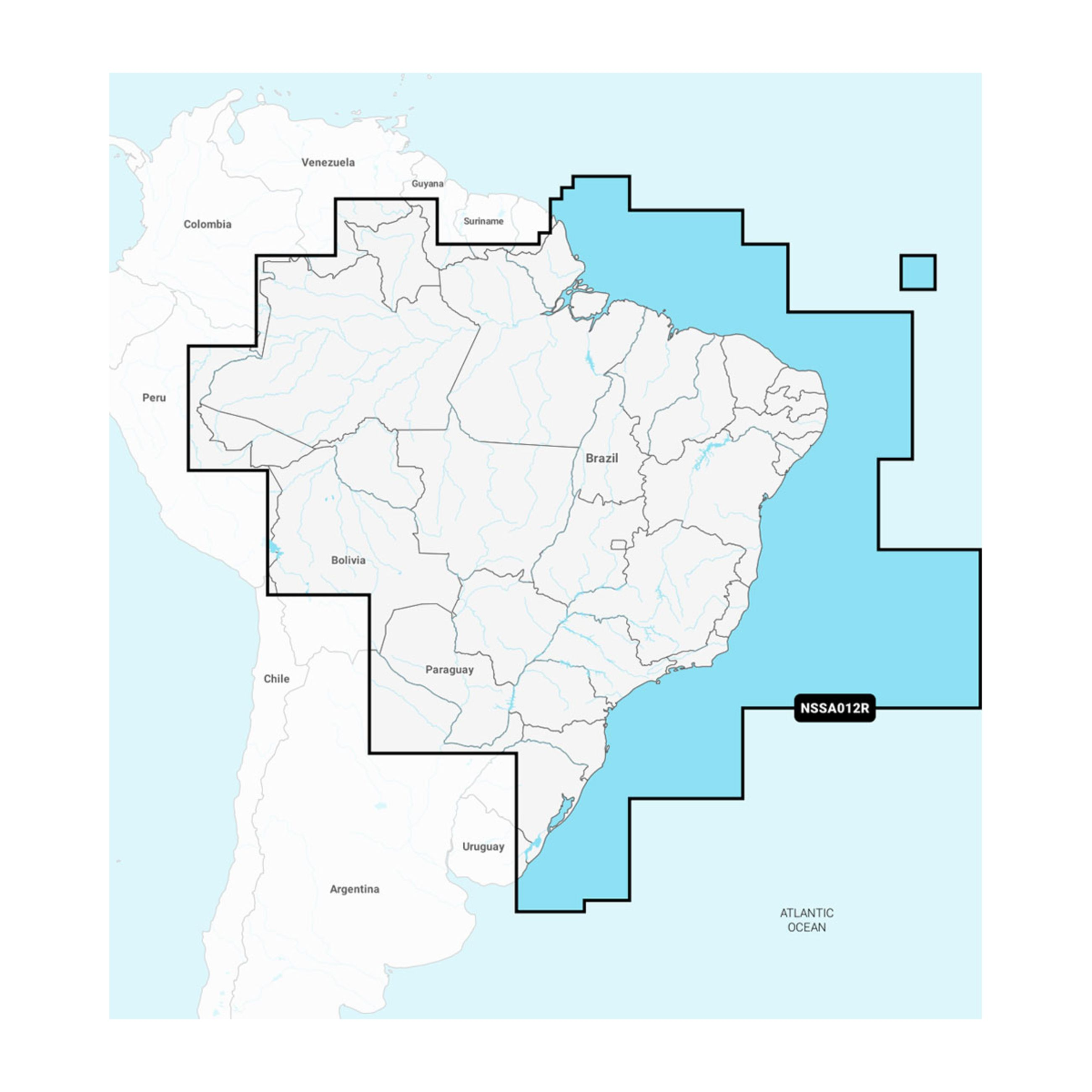 Garmin - Navionics Marine Charts | Brazil – Inland And Coastal