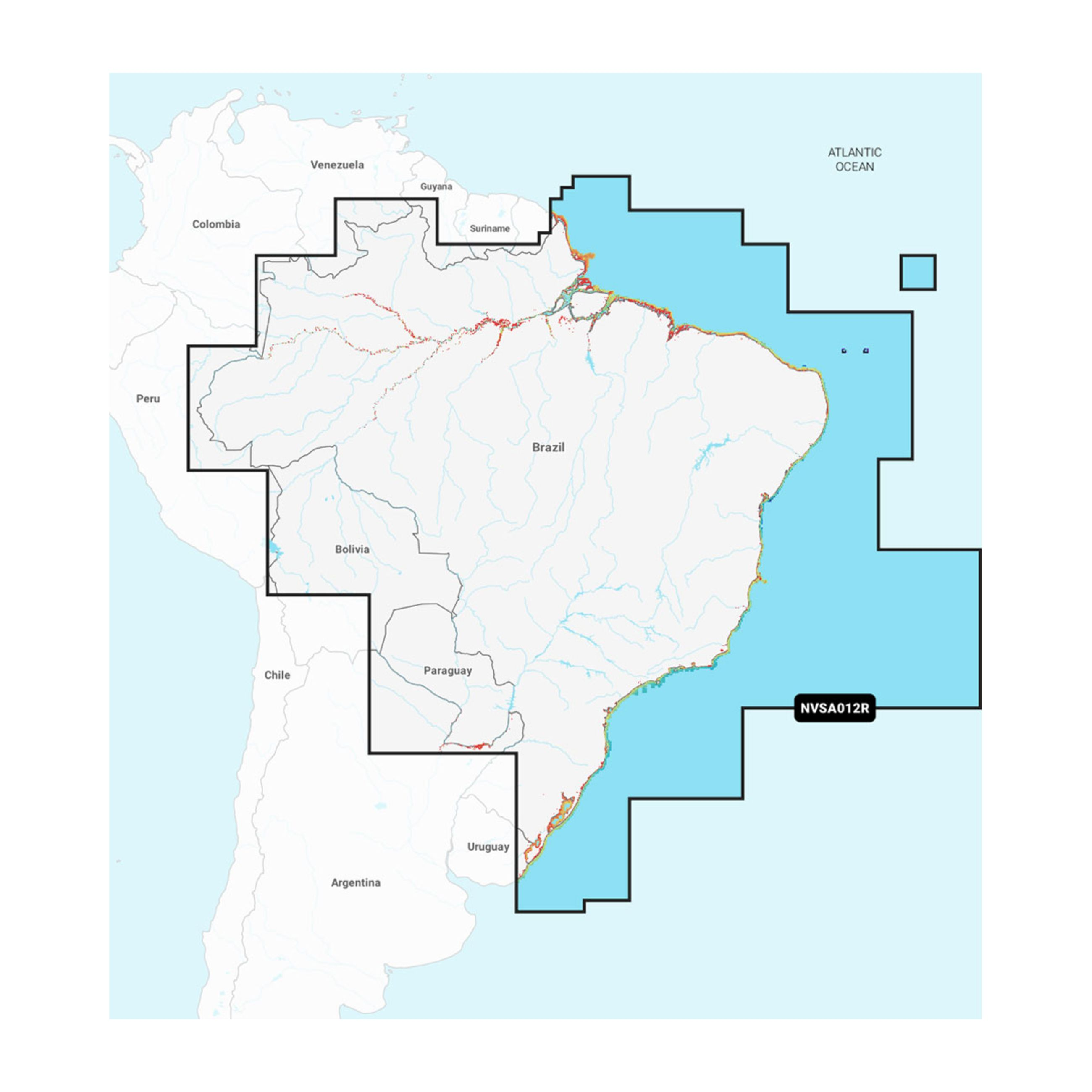 Garmin - Navionics Marine Charts | Brazil – Inland And Coastal