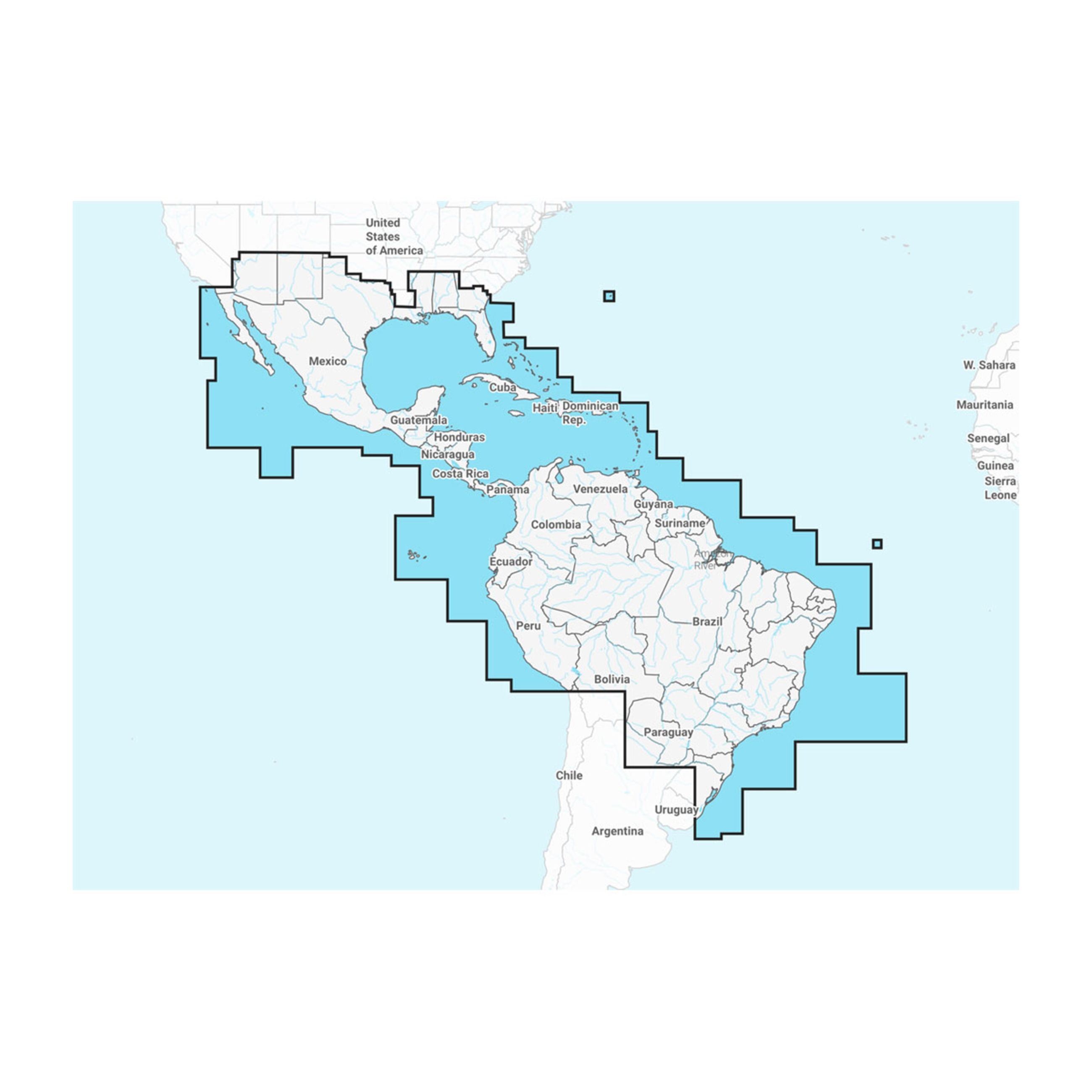 Navionics Boating App | Mexico, Caribbean To Brazil - Inland And Coastal Marine Charts